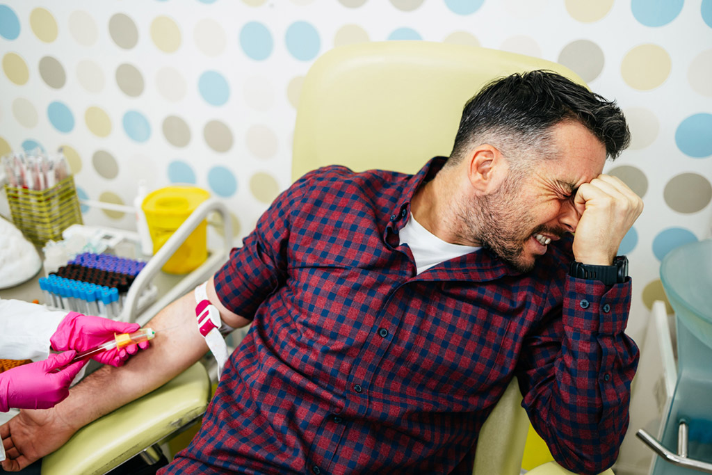 Angst vor Spritzen und Blutentnahme